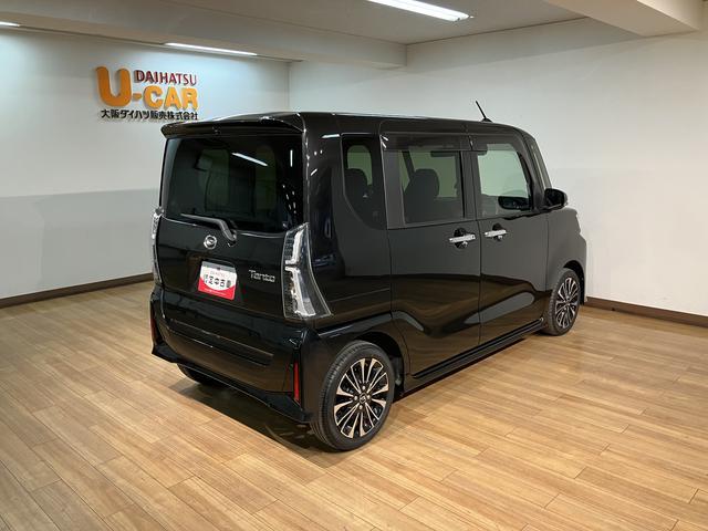 タントカスタムＲＳ／ターボ／ナビ／バックカメラ／ＥＴＣ／ＡＣＣ令和５年式／走行１６０００キロ／ターボ車／純正７インチナビ（ＮＭＺＫ−Ｗ７５ＤＥ）／バックカメラ／ＥＴＣ／アダプティブクルーズコントロール／両側パワースライドドア／運転席・助手席シートヒーター（大阪府）の中古車
