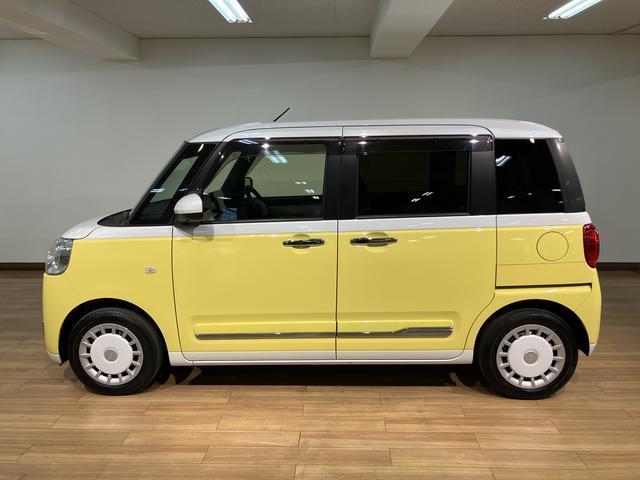 ムーヴキャンバスストライプスＧ／走行０．３万キロ／大画面ナビ／全方位カメラ／走行０．３万キロ／１０インチナビ／全方位カメラ／前後ドラレコ／ＨＤＭＩ接続／Ｂｌｕｅｔｏｏｔｈ接続／両側電動スライドドア／ＬＥＤヘッドライト／ＬＥＤフォグランプ／衝突軽減ブレーキ／カーテンエアバッグ／（大阪府）の中古車