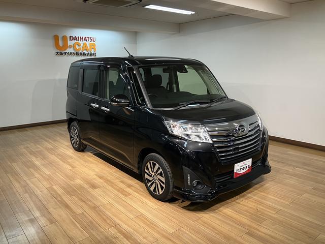 トールカスタムＧ　ＳＡII　　９インチナビ／ＥＴＣ／平成２９年式／走行６．４万キロ／車検整備付き／９インチナビ／ＥＴＣ／両側パワースライドドア／キーフリー／ＬＥＤヘッドライト／衝突軽減ブレーキ／フォグランプ／クルーズコントロール／オートライト（大阪府）の中古車