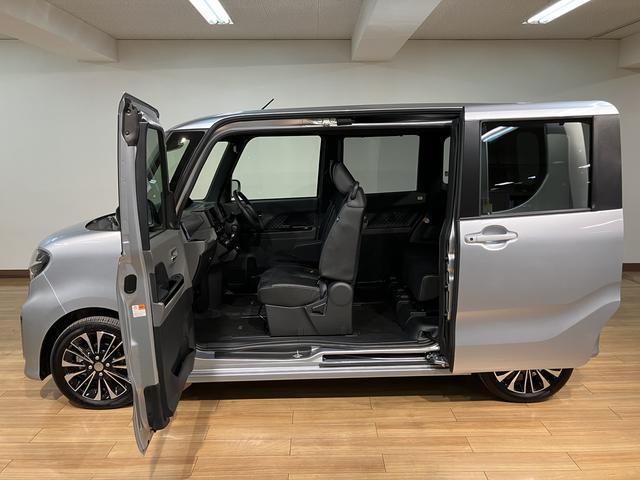タントカスタムＲＳ　パノラマモニター／走行０．５万キロ／令和１年式／走行０．５万キロ／車検整備付き／オーディオレス／ターボ車／パノラマモニター／駐車支援／アダプティブクルーズコントロール／革巻きステアリング／ＬＥＤヘッドライト両側パワースライドドア（大阪府）の中古車