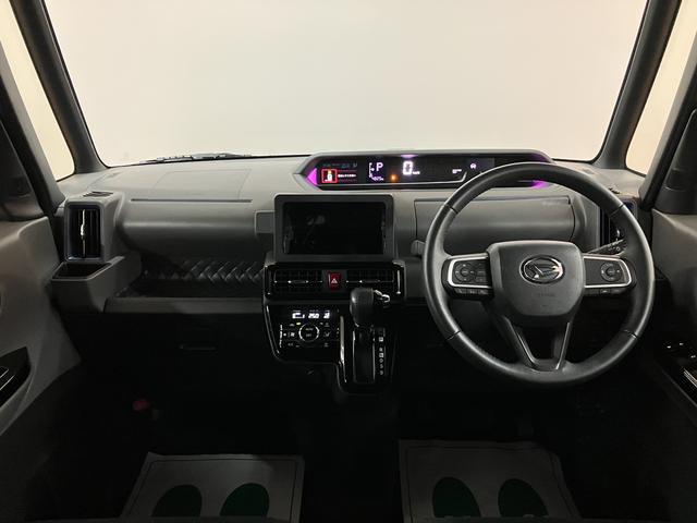 タントカスタムＲＳ　パノラマモニター／走行０．５万キロ／令和１年式／走行０．５万キロ／車検整備付き／オーディオレス／ターボ車／パノラマモニター／駐車支援／アダプティブクルーズコントロール／革巻きステアリング／ＬＥＤヘッドライト両側パワースライドドア（大阪府）の中古車