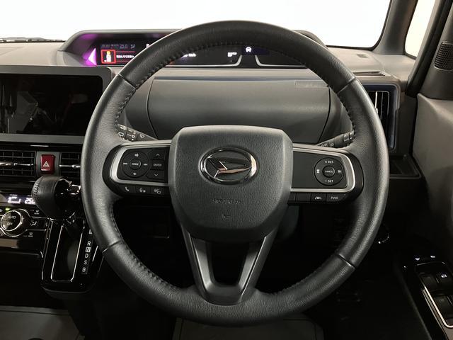 タントカスタムＲＳ　パノラマモニター／走行０．５万キロ／令和１年式／走行０．５万キロ／車検整備付き／オーディオレス／ターボ車／パノラマモニター／駐車支援／アダプティブクルーズコントロール／革巻きステアリング／ＬＥＤヘッドライト両側パワースライドドア（大阪府）の中古車