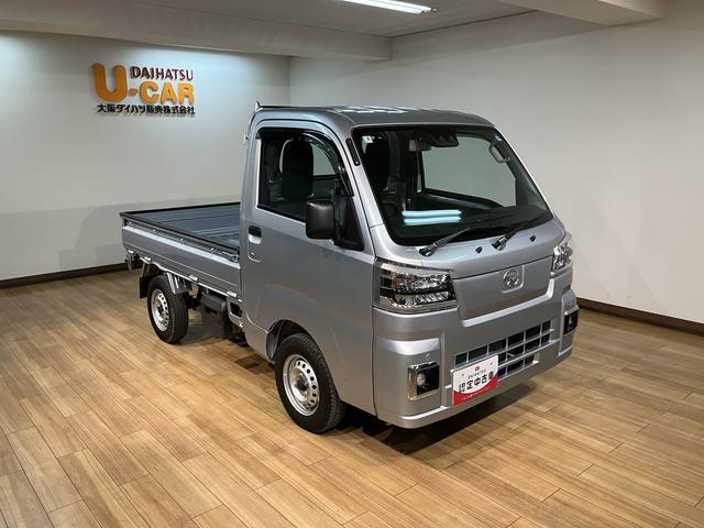ハイゼットトラックスタンダード／４ＷＤ／５ＭＴ／走行２．１万キロ／新車保証継承４ＷＤ／５ＭＴ／走行２．１万キロ／令和６年式／新車保証継承／ＬＥＤヘッドライト／ＬＥＤフォグランプ／衝突軽減ブレーキ／荷台作業灯／ゲートプロテクター／ＦＭ＆ＡＭラジオ／（大阪府）の中古車