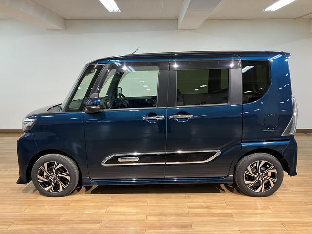タントカスタムX エコアイドルレス/純正ナビ/ドラレコ/ETC令和5年式/走行1.9万キロ/車検整備付き/純正ナビ(NMZK−W73D)/Bluetooth/フルセグ/バックカメラ/ドラレコ/ETC/エコアイドルレス/両側パワースライドドア/キーフリー(大阪府)の中古車
