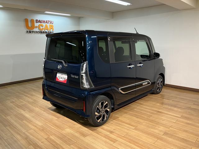 タントカスタムX エコアイドルレス/純正ナビ/ドラレコ/ETC令和5年式/走行1.9万キロ/車検整備付き/純正ナビ(NMZK−W73D)/Bluetooth/フルセグ/バックカメラ/ドラレコ/ETC/エコアイドルレス/両側パワースライドドア/キーフリー(大阪府)の中古車