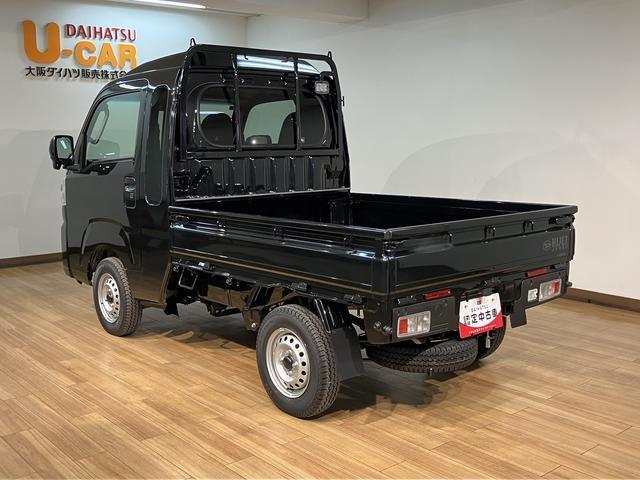 ハイゼットトラックジャンボエクストラ　２ＷＤ／ＣＶＴ／新車保証継承令和７年式／走行２１キロ／新車保証継承／２ＷＤ／ＣＶＴ／キーフリー／ＬＥＤヘッドライト／衝突軽減ブレーキ／フォグランプ／ラバーマット／電動格納式ドアミラー／アイドリングストップ（大阪府）の中古車