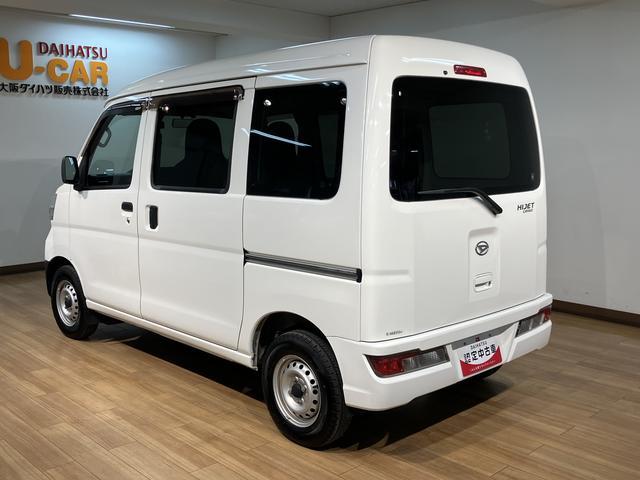 ハイゼットカーゴＤＸ／走行３．４万キロ／１年保証／車検整備渡し／ドラレコ／パワーウインドウ／キーレス／ＥＴＣ／アイドリングストップ／ＣＤ／ＦＭ＆ＡＭラジオ／車検整備付き／ドラレコ／令和２年式／走行３．４万キロ／（大阪府）の中古車