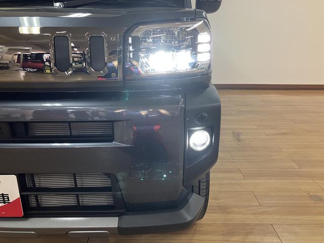 タフトＧ　ダーククロムベンチャー　元試乗車／走行１１３キロ元試乗車／令和７年式／走行１１３キロ／新車保証継承／１５インチアルミホイール／キーフリー／ＬＥＤヘッドライト／電動パーキングブレーキ／ホールド機能／カーペットマット／シートヒーター／衝突軽減ブレーキ／（大阪府）の中古車