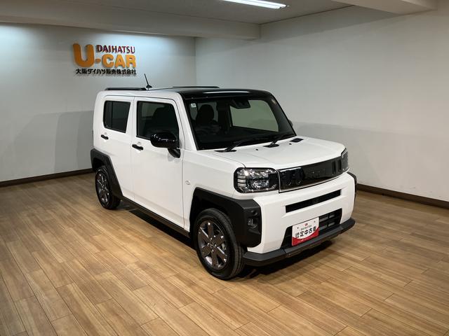 タフトＧ　ダーククロムベンチャー／元試乗車／走行１９８キロ元試乗車／令和７年式／ＡＣＣ（アダプティブクルーズコントロール）／１５インチアルミホイール／電子パーキング／ブレーキホールド／運転席・助手席シートヒーター／ＬＥＤヘッドランプ＆フォグ／オートエアコン（大阪府）の中古車