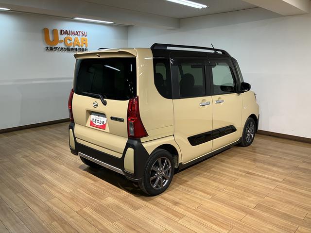タントファンクロス 純正ナビ/バックカメラ/前後ドラレコ/令和6年式/走行2.1万キロ/新車保証継承/純正ナビ(NMZK−W73D)/フルセグ/Bluetooth/CD/DVD/前後ドラレコ/ETC/両側パワースライドドア/ドアエッジモール(大阪府)の中古車