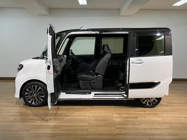タントカスタムＲＳセレクション／９インチナビ／全方位カメラ／ＥＴＣ前後ドラレコ／クルコン／ターボ車／両側電動スライドドア／カーテンエアバッグ／サイドエアバッグ／プッシュスタート／シートヒーター／障害物センサー／衝突軽減ブレーキ／横滑り防止装置／スマートキー／（大阪府）の中古車
