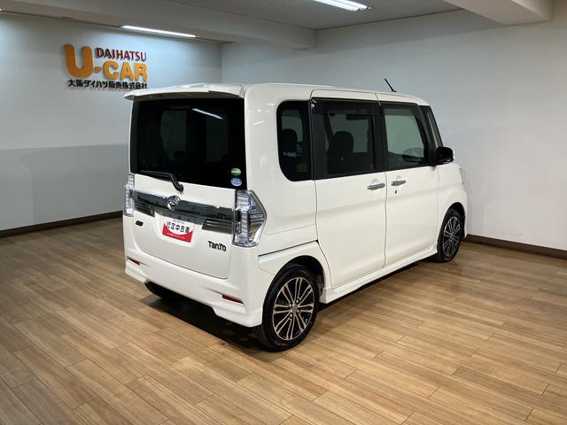 タントカスタムRS SA/ターボ車/純正7インチナビ/両側パワスラ1年間走行距離無制限保証/平成25年式/走行3.5万キロ/ETC/電動格納ミラー/オートエアコン/オートライト/LEDヘッドランプ/フォグランプ/Bluetooth/CD・DVD再生/アルミホイール(大阪府)の中古車