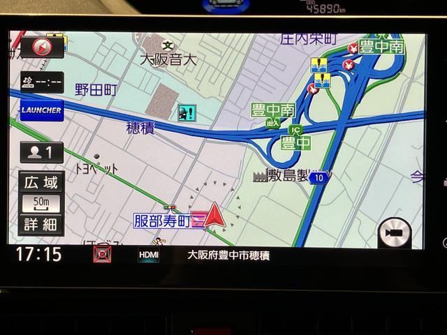 タントＸ　９インチナビ／両側パワースライドドア／ドラレコ／ＥＴＣ令和３年式／走行４．６万キロ／車検整備付き／両側パワースライドドア／純正９インチナビ／前後ドラレコ／バックカメラ／ＥＴＣ／キーフリー／ＬＥＤヘッドライト／衝突軽減ブレーキ／タイヤ４本交換（大阪府）の中古車