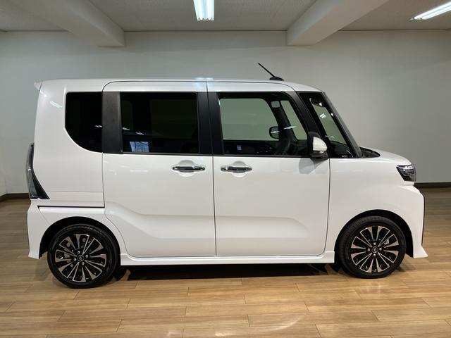 タントカスタムＲＳ／新車保証継承／オーディオレス／ターボ新車保証継承／オーディオレス／走行１．７万ｋｍ／両側パワースライドドア／ＬＥＤヘッドライト・フォグランプ／オートライト／オートハイビーム／前席シートヒーター／バックカメラ対応車／キーフリー（大阪府）の中古車