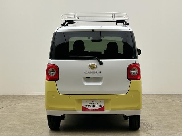 ムーヴキャンバスストライプスＧ／４ＷＤ／９インチＤＡ／パノラマ／前後ドラレコ新車保証継承／走行１．０万ｋｍ／４ＷＤ／アイドリングストップレス／９インチＤＡ／パノラマモニター／前後ドラレコ／ＥＴＣ／ルーフキャリア／両側パワースライドドア／前席シートヒーター／ワイヤレス充電器（大阪府）の中古車