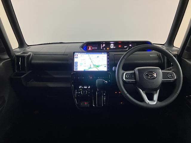 タントカスタムRSリミテッド/10インチナビ/クルコン/ETC/バックカメラ/届出済未使用車/新車保証継承/ターボ/両側電動スライドドア/カーテンエアバッグ/サイドエアバッグ/シートヒーター/LEDヘッドライト&フォグランプ/スマートキー/プッシュスタート/(大阪府)の中古車