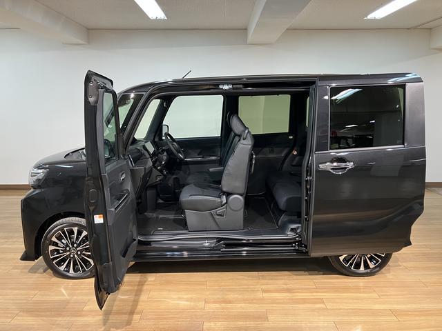タントカスタムRSリミテッド/10インチナビ/クルコン/ETC/バックカメラ/届出済未使用車/新車保証継承/ターボ/両側電動スライドドア/カーテンエアバッグ/サイドエアバッグ/シートヒーター/LEDヘッドライト&フォグランプ/スマートキー/プッシュスタート/(大阪府)の中古車