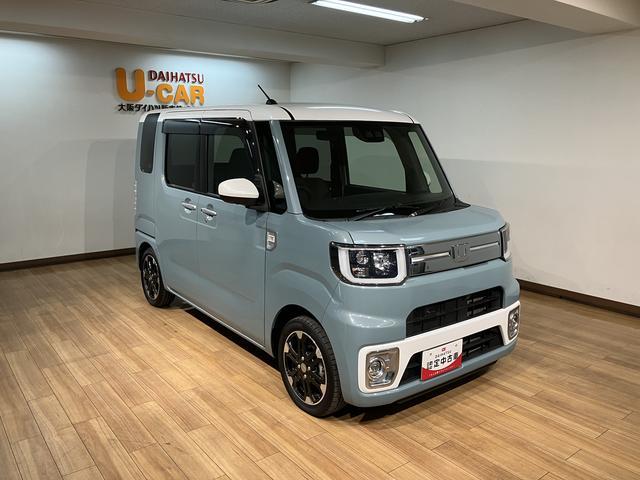 ウェイクGターボVS SAIII 純正ナビ/パノラマモニター/ターボ令和3年式/走行5.2万キロ/車検整備付き/純正ナビ(NMZK−W71D)/パノラマモニター/ETC/ターボ/LEDヘッドライト/フォグランプ/15インチアルミホイール/キーフリー/衝突軽減ブレーキ/(大阪府)の中古車