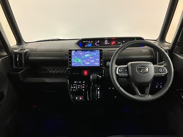タント 中古車 カスタムＲＳスタイルセレクション／９インチナビ／パノラマ新車保証継承／走行４．３万ｋｍ／９インチナビ／パノラマモニター／前後ドラレコ／ＥＴＣ／クルーズコントロール／両側パワースライドドア／前席シートヒーター／ＬＥＤヘッドライト・フォグランプ／オートライト