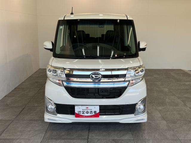 タントカスタムＸ　トップエディションＳＡ　ＣＤステレオ　ドラレコ衝突被害軽減ブレーキ　ＣＤステレオ　バックカメラ　ドラレコ　バックカメラ（ナビ装着用）　ＬＥＤヘッド　オートライト　左側電動スライドドア　オートエアコン　スマートキー　電動格納式ミラー　エコアイドル（滋賀県）の中古車