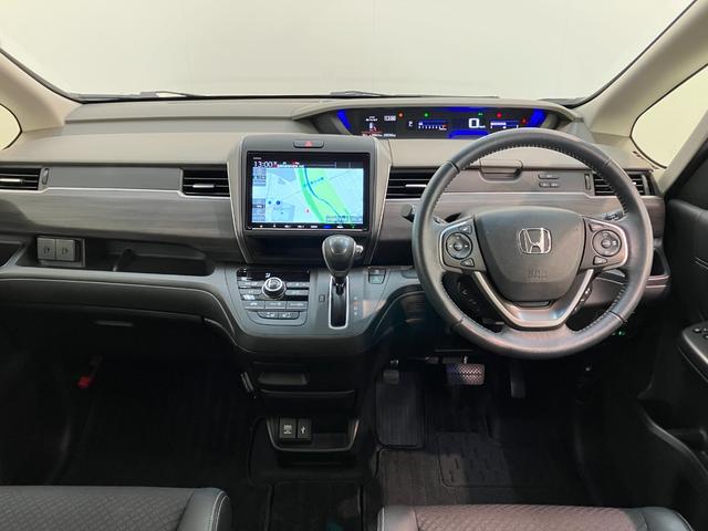 フリード＋Ｇ・ホンダセンシング　９型ナビ　レーダークルコン追突被害軽減ブレーキ　スマートキー　前席シートヒーター　９型フルセグナビ　ＤＶＤ　Ｂｌｕｅｔｏｏｔｈ　ＵＳＢ　ＭＳＶ　ナビ連動ドラレコ　レーダークルーズコントロール　両側電動スライドドア（滋賀県）の中古車