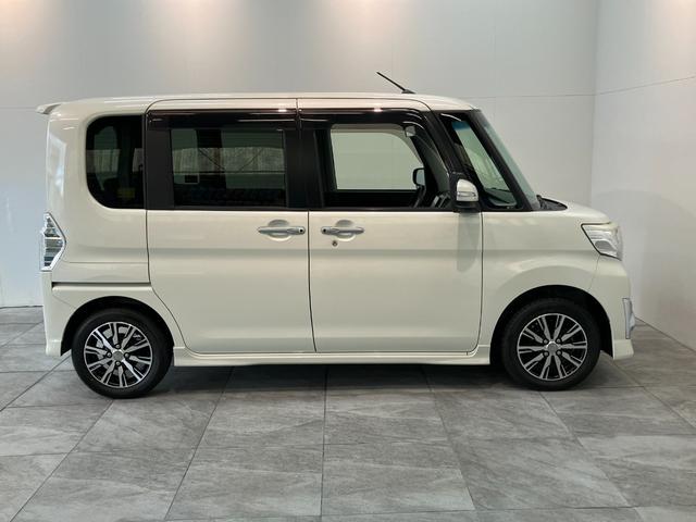 タントカスタムＸトップエディションＳＡ２　フルセグナビ　Ｂカメラ衝突被害軽減ブレーキ　フルセグナビ　ＤＶＤ再生　Ｂｌｕｅｔｏｏｔｈ　ＵＳＢ　バックカメラ　ＥＴＣ　両側電動スライドドア　ＬＥＤ　オートライト　オートエアコン　スマートキー　電格ミラー　エコアイドル（滋賀県）の中古車