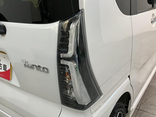 タントカスタムＸ　ＣＤステレオ　コーナーセンサー　シートヒーター衝突被害軽減ブレーキ　コーナーセンサー　ＣＤステレオ　バックカメラ（ナビ装着時用）　両側電動スライドドア　前席シートヒーター　電動パーキングブレーキ　ＬＥＤ　オートライト　オートエアコン　エコアイドル（滋賀県）の中古車