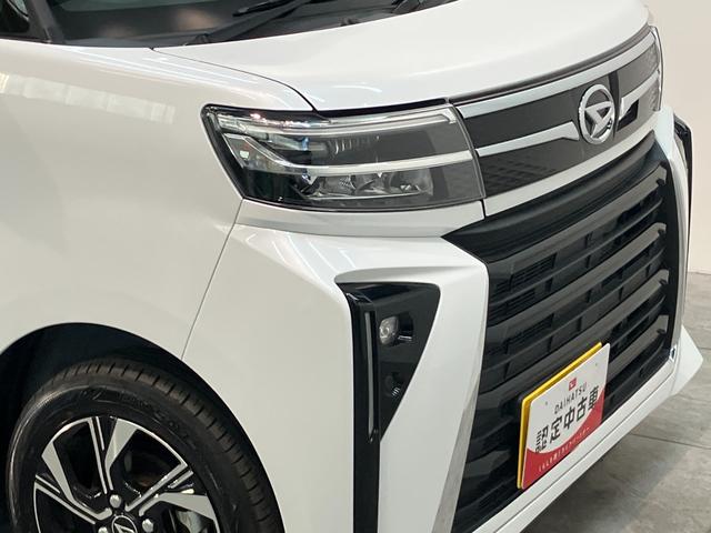 タントカスタムＸ　ＣＤステレオ　コーナーセンサー　シートヒーター衝突被害軽減ブレーキ　コーナーセンサー　ＣＤステレオ　バックカメラ（ナビ装着時用）　両側電動スライドドア　前席シートヒーター　電動パーキングブレーキ　ＬＥＤ　オートライト　オートエアコン　エコアイドル（滋賀県）の中古車