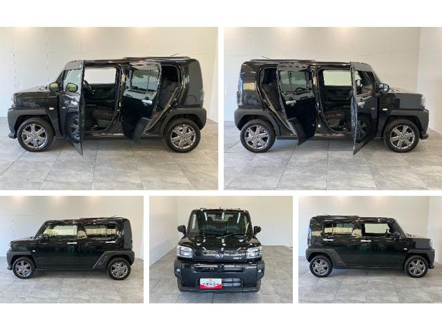 タフトＧターボ　９型ディスプレイオーディオ　バックカメラ　クルコン衝突被害軽減ブレーキ　コーナーセンサー　９型ディスプレイオーディオ　フルセグ　Ｂｌｕｅｔｏｏｔｈ　ＵＳＢ　バックカメラ　前席シートヒーター　ＬＥＤ　オートライト　レーダークルーズコントロール（滋賀県）の中古車