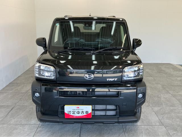 タフトＧターボ　９型ディスプレイオーディオ　バックカメラ　クルコン衝突被害軽減ブレーキ　コーナーセンサー　９型ディスプレイオーディオ　フルセグ　Ｂｌｕｅｔｏｏｔｈ　ＵＳＢ　バックカメラ　前席シートヒーター　ＬＥＤ　オートライト　レーダークルーズコントロール（滋賀県）の中古車