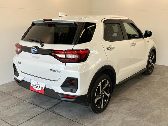 ロッキープレミアムＧ　ＨＥＶ　９型ナビ　パノラマカメラ　ドラレコ衝突被害軽減ブレーキ　コーナーセンサー　９型フルセグナビ　パノラマカメラ　前後ドラレコ　Ｂｌｕｅｔｏｏｔｈ　ＤＶＤ　ＵＳＢ　前席シートヒーター　ＬＥＤ　レーダークルコン　スマートキー（滋賀県）の中古車