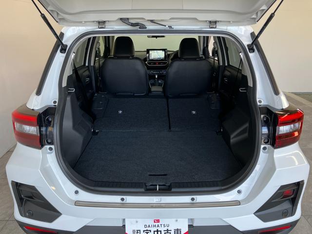 ロッキープレミアムＧ　ＨＥＶ　９型ナビ　パノラマカメラ　ドラレコ衝突被害軽減ブレーキ　コーナーセンサー　９型フルセグナビ　パノラマカメラ　前後ドラレコ　Ｂｌｕｅｔｏｏｔｈ　ＤＶＤ　ＵＳＢ　前席シートヒーター　ＬＥＤ　レーダークルコン　スマートキー（滋賀県）の中古車