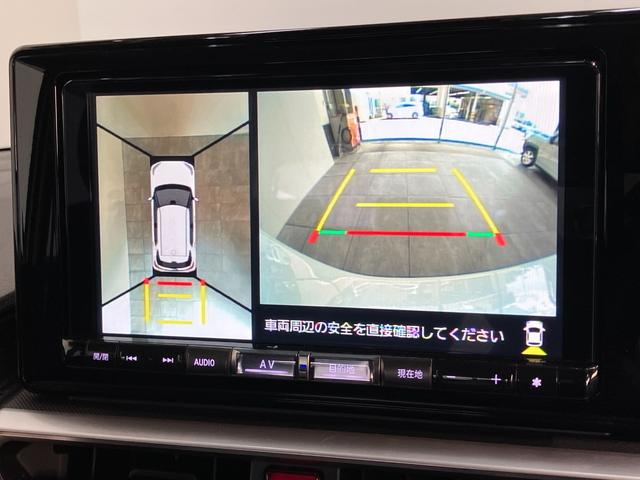 ロッキープレミアムＧ　ＨＥＶ　９型ナビ　パノラマカメラ　ドラレコ衝突被害軽減ブレーキ　コーナーセンサー　９型フルセグナビ　パノラマカメラ　前後ドラレコ　Ｂｌｕｅｔｏｏｔｈ　ＤＶＤ　ＵＳＢ　前席シートヒーター　ＬＥＤ　レーダークルコン　スマートキー（滋賀県）の中古車