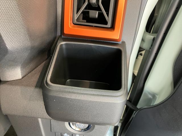 タフトＧ　レーダークルコン　シートヒーター　届出済未使用車衝突被害軽減ブレーキ　コーナーセンサー　バックカメラ（ナビ装着時用）　前席シートヒーター　電動パーキング　レーダークルーズコントロール　ＬＥＤ　オートライト　オートエアコン　スマートキー　エコアイドル（滋賀県）の中古車