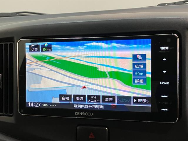 ミライースＸｆ　４ＷＤ　フルセグナビ　キーレスフルタイム４ＷＤ　フルセグナビ　ＤＶＤ再生　Ｂｌｕｅｔｏｏｔｈ　ＵＳＢ　ＥＴＣ　キーレスエントリー　電動格納式ミラー　マニュアルレベリング　マニュアルエアコン　エコアイドル（滋賀県）の中古車
