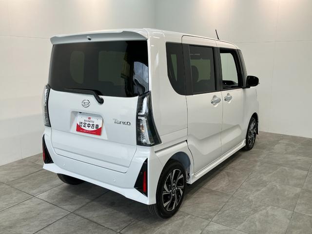 タントカスタムＸリミテッド　ディスプレイオーディオ　届出済未使用車衝突被害軽減ブレーキ　コーナーセンサー　９型ディスプレイオーディオ　フルセグ　Ｂｌｕｅｔｏｏｔｈ　ＵＳＢ　バックカメラ　両側電動スライドドア　シートヒーター　ＬＥＤ　クルーズコントロール　スマートキー（滋賀県）の中古車
