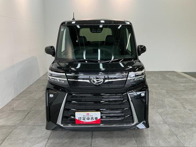 タントカスタムＸリミテッド　レーダークルコン　届出済未使用車衝突被害軽減ブレーキ　コーナーセンサー　バックカメラ（ナビ装着時用）　両側電動スライドドア　前席シートヒーター　電動パーキングブレーキ　ＬＥＤ　オートライト　オートエアコン　クルコン　エコアイドル（滋賀県）の中古車
