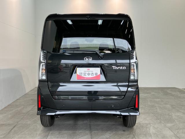 タントカスタムＸリミテッド　レーダークルコン　届出済未使用車衝突被害軽減ブレーキ　コーナーセンサー　バックカメラ（ナビ装着時用）　両側電動スライドドア　前席シートヒーター　電動パーキングブレーキ　ＬＥＤ　オートライト　オートエアコン　クルコン　エコアイドル（滋賀県）の中古車