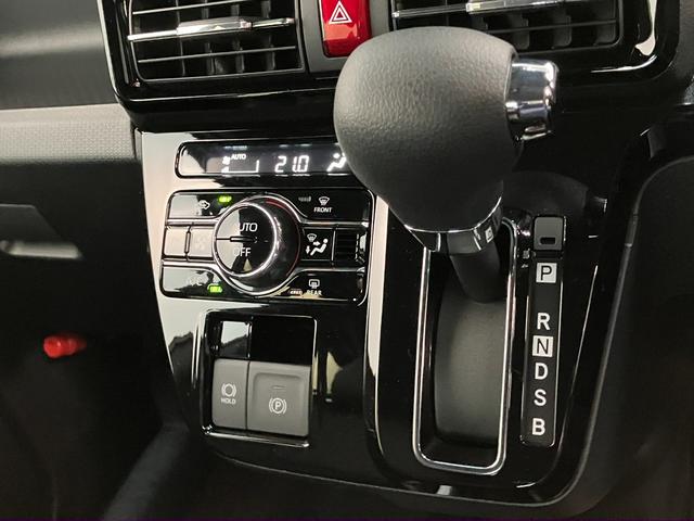 タントカスタムＸリミテッド　レーダークルコン　届出済未使用車衝突被害軽減ブレーキ　コーナーセンサー　バックカメラ（ナビ装着時用）　両側電動スライドドア　前席シートヒーター　電動パーキングブレーキ　ＬＥＤ　オートライト　オートエアコン　クルコン　エコアイドル（滋賀県）の中古車