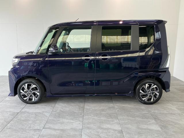 タントカスタムXリミテッド 9型D.A Bカメラ 届出済未使用車衝突被害軽減ブレーキ コーナーセンサー 9型ディスプレイオーディオ Bluetooth USB バックカメラ 両側電動スライドドア シートヒーター LED レーダークルーズ スマートキー エコアイドル(滋賀県)の中古車