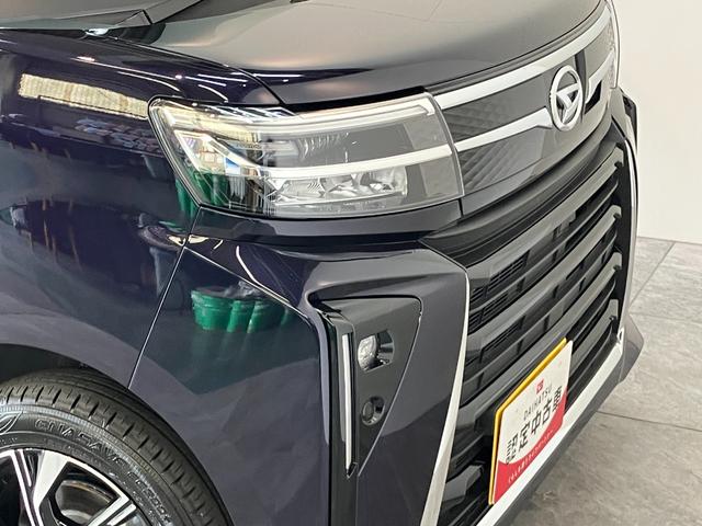 タントカスタムXリミテッド 9型D.A Bカメラ 届出済未使用車衝突被害軽減ブレーキ コーナーセンサー 9型ディスプレイオーディオ Bluetooth USB バックカメラ 両側電動スライドドア シートヒーター LED レーダークルーズ スマートキー エコアイドル(滋賀県)の中古車