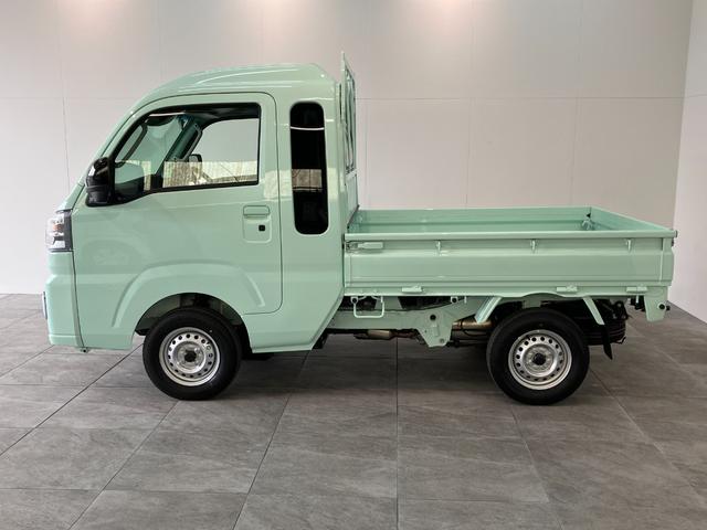 ハイゼットトラックジャンボエクストラ　４ＷＤ　ＣＶＴ　届出済未使用車衝突被害軽減ブレーキ・スマアシ　コーナーセンサー　ＬＥＤヘッドライト　スマートキー　パワーウインドウ　デフロック　荷台作業灯　届出済未使用車（滋賀県）の中古車