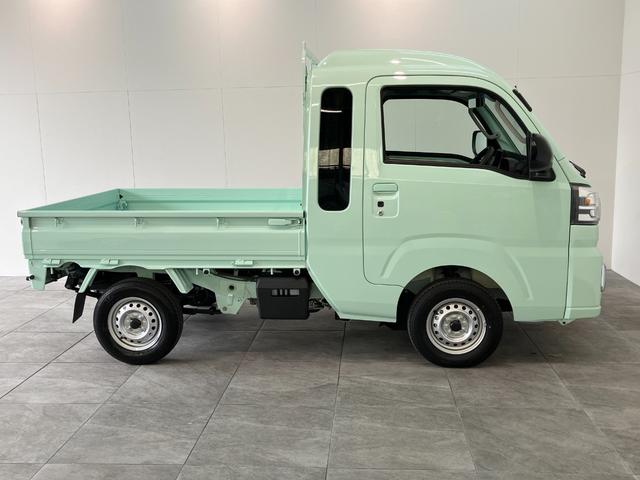 ハイゼットトラックジャンボエクストラ　４ＷＤ　ＣＶＴ　届出済未使用車衝突被害軽減ブレーキ・スマアシ　コーナーセンサー　ＬＥＤヘッドライト　スマートキー　パワーウインドウ　デフロック　荷台作業灯　届出済未使用車（滋賀県）の中古車