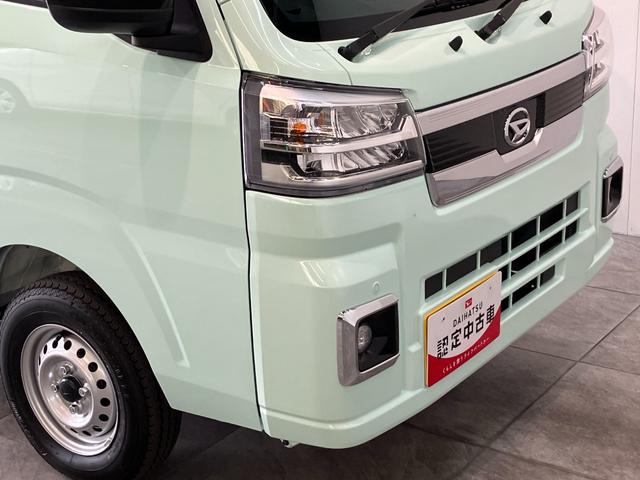 ハイゼットトラックジャンボエクストラ　４ＷＤ　ＣＶＴ　届出済未使用車衝突被害軽減ブレーキ・スマアシ　コーナーセンサー　ＬＥＤヘッドライト　スマートキー　パワーウインドウ　デフロック　荷台作業灯　届出済未使用車（滋賀県）の中古車