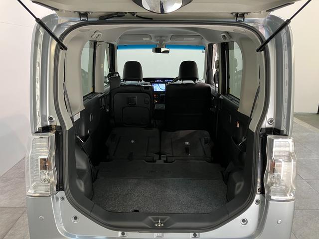 タントカスタムＸトップエディションＳＡ２　８型ナビ　バックカメラ衝突被害軽減ブレーキ　８型フルセグナビ　Ｂｌｕｅｔｏｏｔｈ　ＤＶＤ　ＵＳＢ　バックカメラ　両側電動スライドドア　ＬＥＤ　スマートキー　オートエアコン　オートライト　エコアイドル　タイヤ４本新品交換済み（滋賀県）の中古車