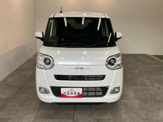 ムーヴキャンバスセオリーＧ　９インチディスプレイオーディオ　届出済未使用車衝突被害軽減ブレーキ　コーナーセンサー　９型ディスプレイオーディオ　フルセグ　Ｂｌｕｅｔｏｏｔｈ　バックカメラ　両側電動スライドドア　前席シートヒーター　ワイヤレス充電器　スマートキー　エコアイドル（滋賀県）の中古車