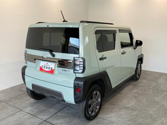 タフトGターボ ダーククロムベンチャー 9型ディスプレイオーディオ衝突被害軽減ブレーキ コーナーセンサー 9型ディスプレイオーディオ フルセグ Bluetooth USB バックカメラ 前席シートヒーター 電動パーキング LED オートライト レーダークルコン(滋賀県)の中古車