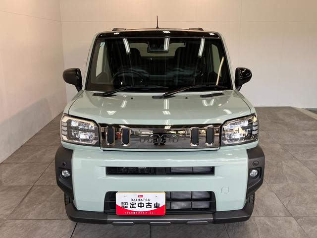 タフトGターボ ダーククロムベンチャー 9型ディスプレイオーディオ衝突被害軽減ブレーキ コーナーセンサー 9型ディスプレイオーディオ フルセグ Bluetooth USB バックカメラ 前席シートヒーター 電動パーキング LED オートライト レーダークルコン(滋賀県)の中古車