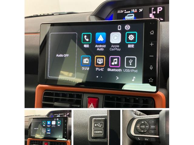 タントファンクロスリミテッド 9型D.A クルコン 届出済未使用車衝突被害軽減ブレーキ コーナーセンサー 9型ディスプレイオーディオ Bluetooth USB バックカメラ 両側電動スライドドア シートヒーター LED レーダークルーズ スマートキー エコアイドル(滋賀県)の中古車