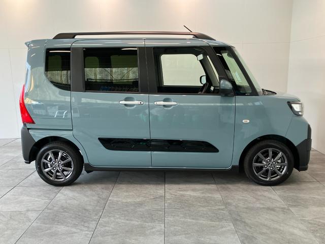 タントファンクロスリミテッド 9型D.A クルコン 届出済未使用車衝突被害軽減ブレーキ コーナーセンサー 9型ディスプレイオーディオ Bluetooth USB バックカメラ 両側電動スライドドア シートヒーター LED レーダークルーズ スマートキー エコアイドル(滋賀県)の中古車